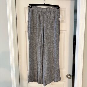 New Time and Tru Mid Rise relaxed fit TT Linen Pant Size medium 8-10